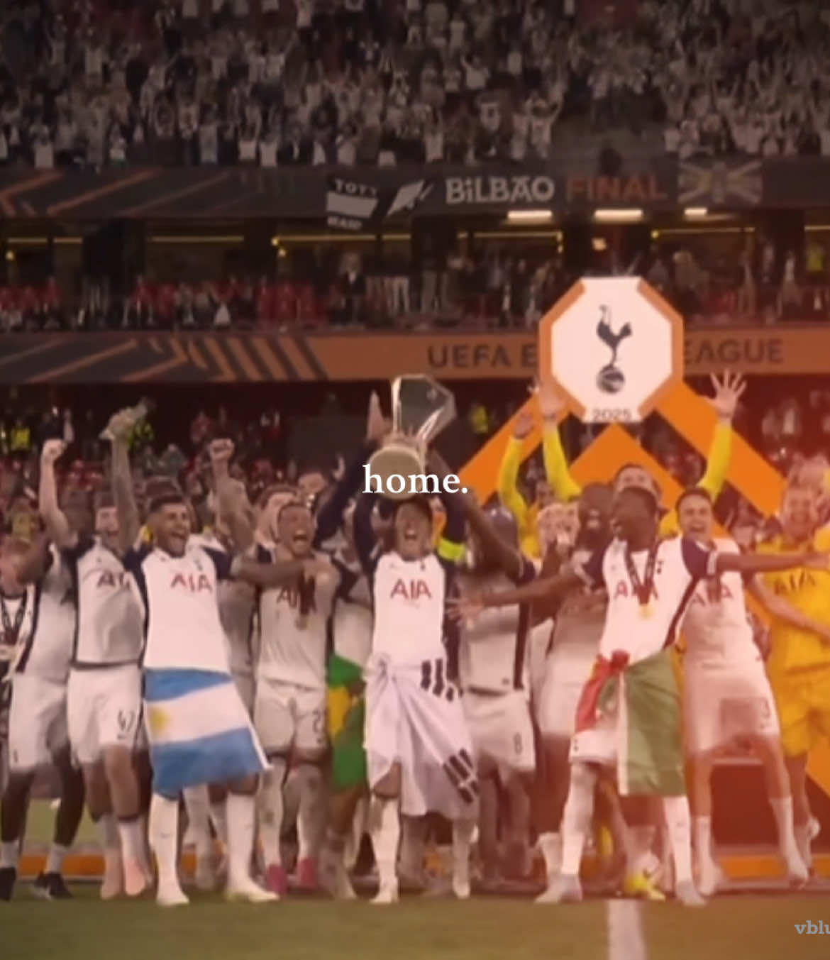 always and forever my home, coys 🤍 cheers to 24/25!  #tottenham #tottenhamhotspur #europaleague #europeanchampion #spurs #coys #northlondoniswhite #sonheungmin #손흥민 #son #footballtiktok #footballedit  @spursofficial  #CapCut #hopecore 