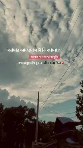 আমার আফসোস টা কি জানো? আমার না বলা ভাষা তুমি কখনো বুঝোনি বুঝার চেষ্টাও করো নি...!❤️‍🩹 #fryyyyyyyyyyyyyyyyyyyyyyyyy #frypgシ #bdtiktokofficial🇧🇩 #foryoupage #highlights #tiktokviral #jabed🖤🍃 