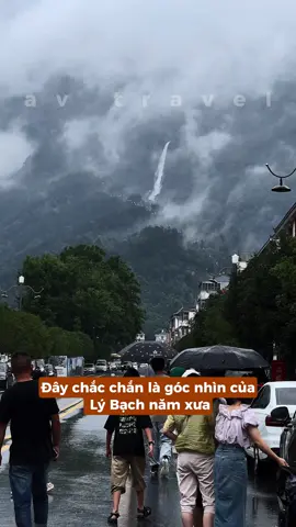 Lý Bạch không lừa chúng ta, nhân gian đúng còn có thác nước trên mây #avtravel