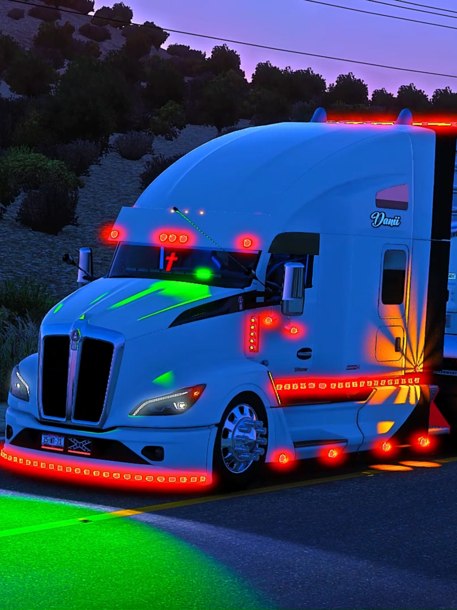 American Truck Simulator#americantrucksimulator #traileros_de_la_57 #trailerosmexicanos🇲🇽💯😎 #elchisteescaergordo #si_no_brilla_no_se_luce #americantrucksimulatorandroid #americantruck #fyp