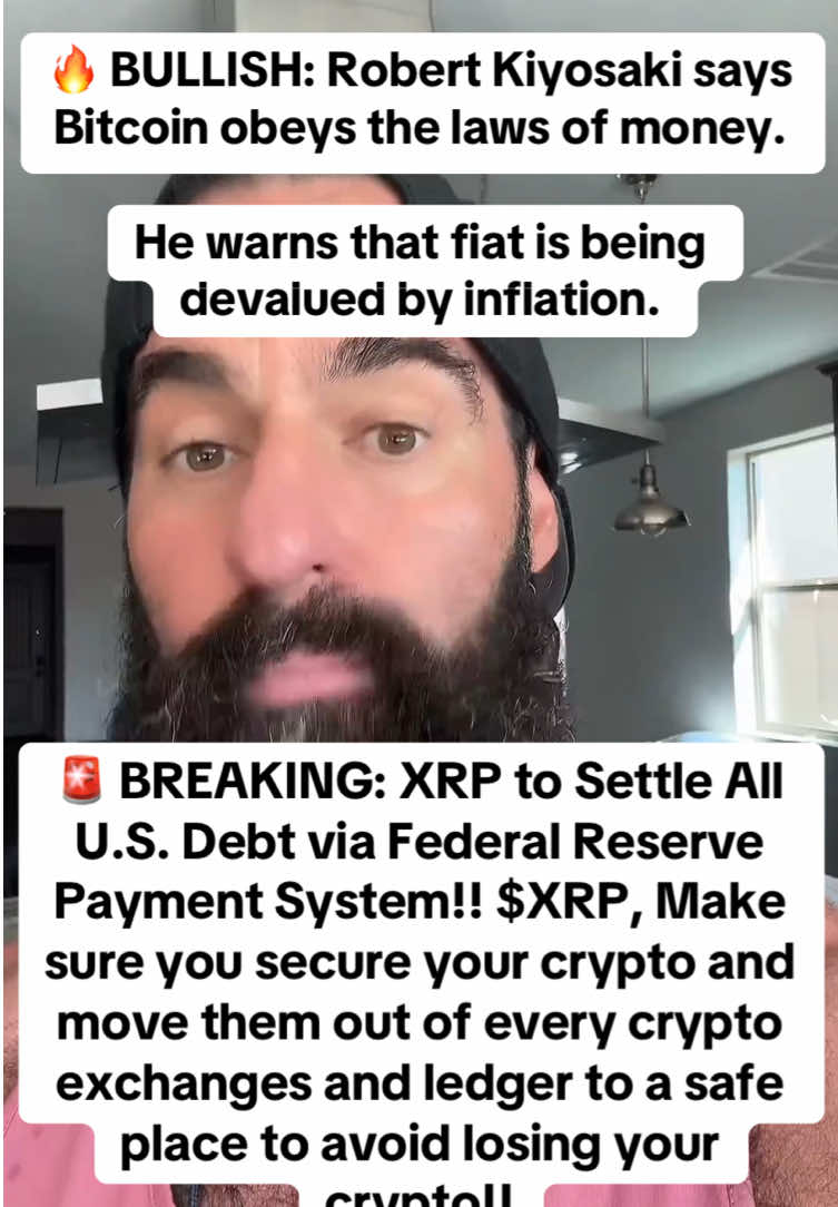 🚨 BREAKING CRYPTO: XRP to Settle All U.S. Debt via Federal Reserve Payment System!! $XRP, Make sure you secure your crypto and move them out of every crypto exchanges and ledger to a safe place to avoid losing your crypto!! #xrp #xrparmy #xrpripple #crypto #tothemoon #bitcoin #wallet #blockchain #ledger #coldwallet #ETF #ripple #ripplexrp #cryptotax #tangem #ondo #koinly #howtoinvest #cryptoforbeginners ##cryptonewbie #learn #crypto #xrp #coinbase #robinhood #exodus #cryptowallet #ledger #trezor #howto #investing #blockchain #cryptoguide #XRP #xlm #bitcoin #trump #usa #california #newyork #losangeles #texas #alaska #florida #uk #canada #creatorsearchinsights #xrppriceprediction #cryptobullrun #xrpfamily #money #fiancialfreedom 
