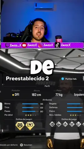 Un LATERAL muy completo y muy divertido de usar para clubes pro. A ti que te pareció? #fc25 #zeuzzx #gaming #clubespro #fyp #tutorialfc25 