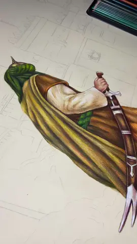 🥹🩶. احلى لوحة رسمتها هاي السنة  - طلبات الرسم مفتوحة  - - - -#الإمام_علي #ذوالفقار #لايك #اكسبلور #رسم_الامام_علي #رسم