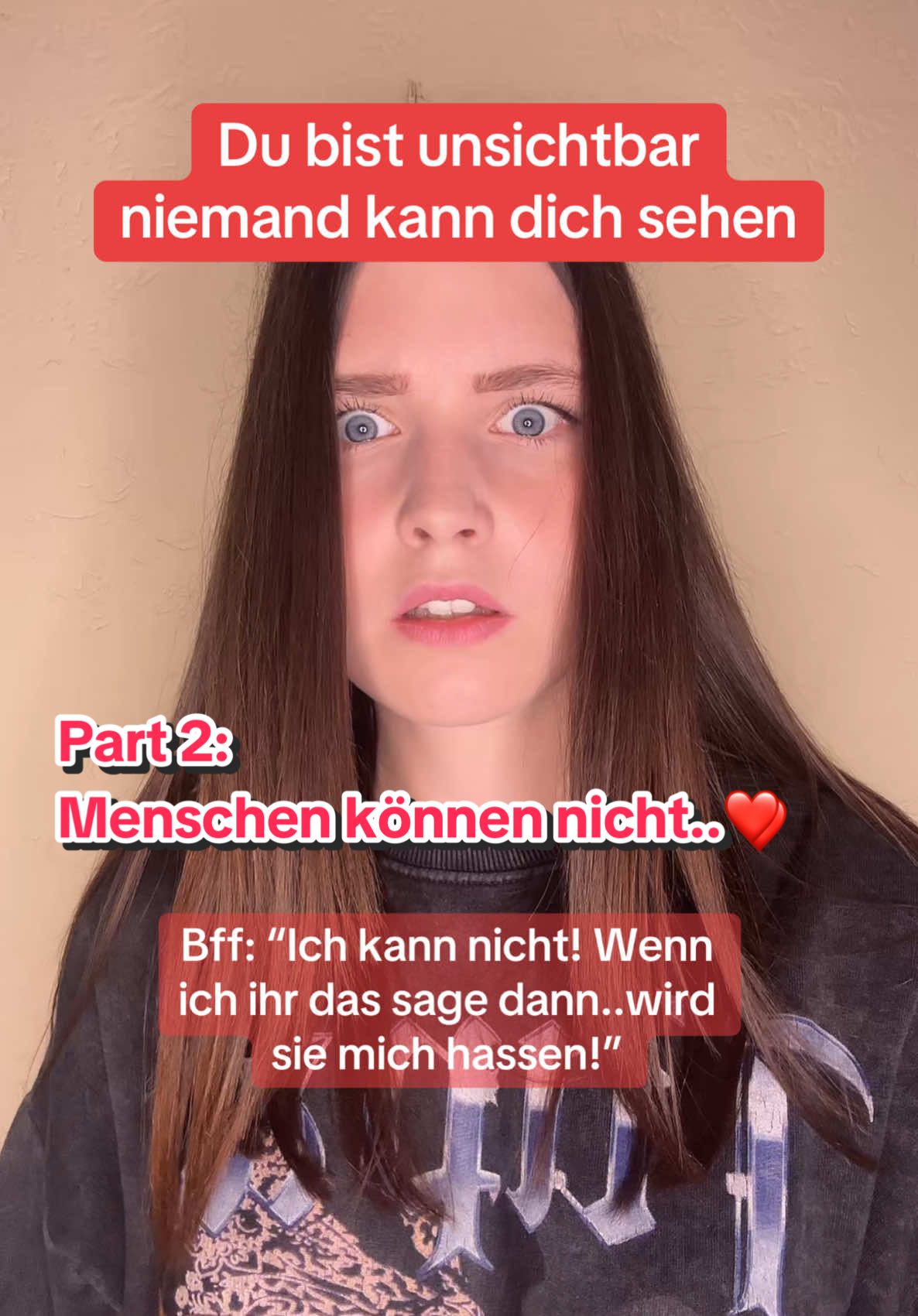 Part 2❤️ #pov : Du bist unsichtbar und erfährst das.. #foryou #fy #viral #foryoupage 