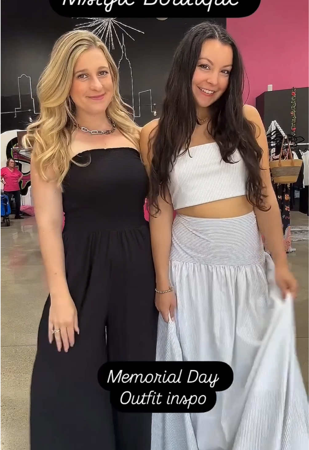 Black and white Memorial Day Party at @mstylestores ! 20% off this Friday to Sunday! Shop in store or online for the cutest outfits. 🇺🇸 #memorialdayoutfits #memorialdayweekend #fashion  #memorialdayfashion  #patrioticfashion  