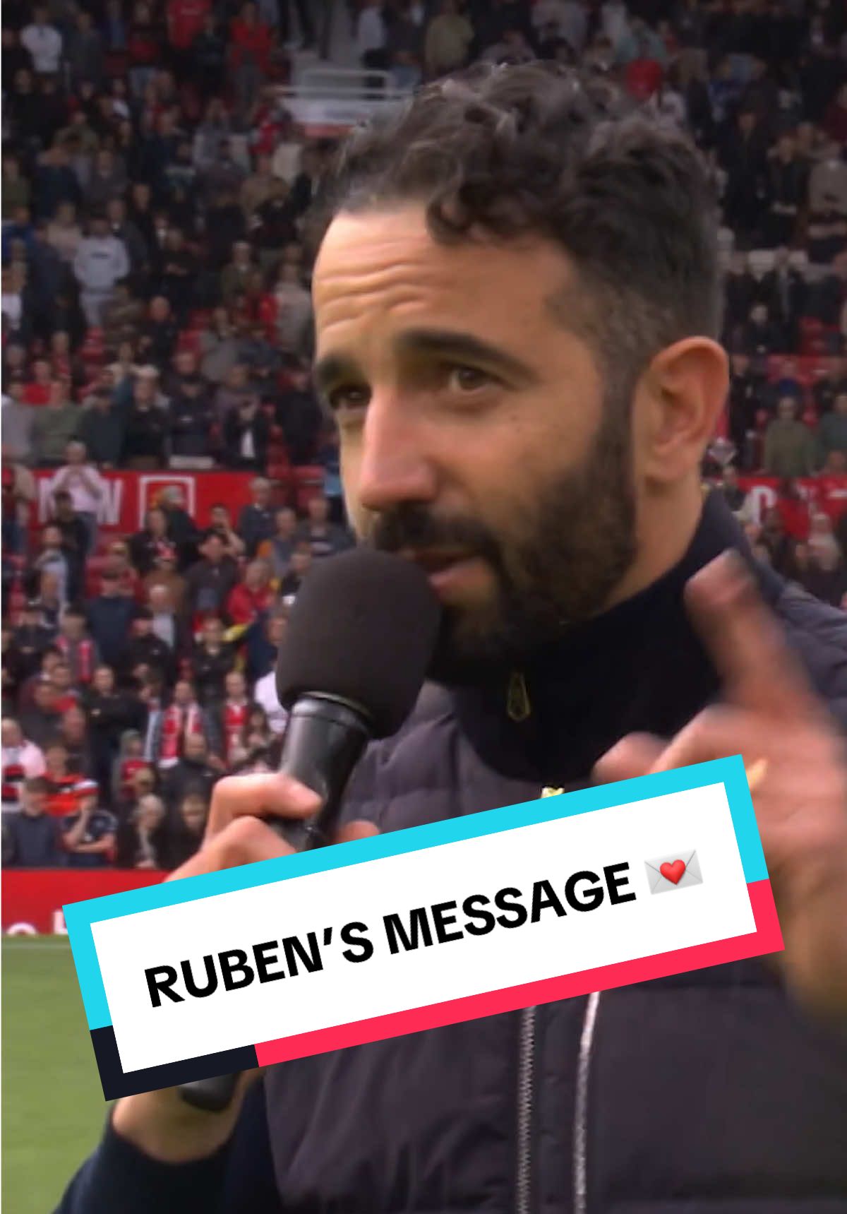 Ruben’s message for our fans 💌 #MUFC #ManUtd #Amorim #OldTrafford #PremierLeague