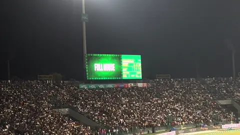 House Full In Lahore PSL Final | Amazing Crowd today #pslfinal #cricket #pslfinal2024 #viralvideo #foryou #trending #sportsontiktok 