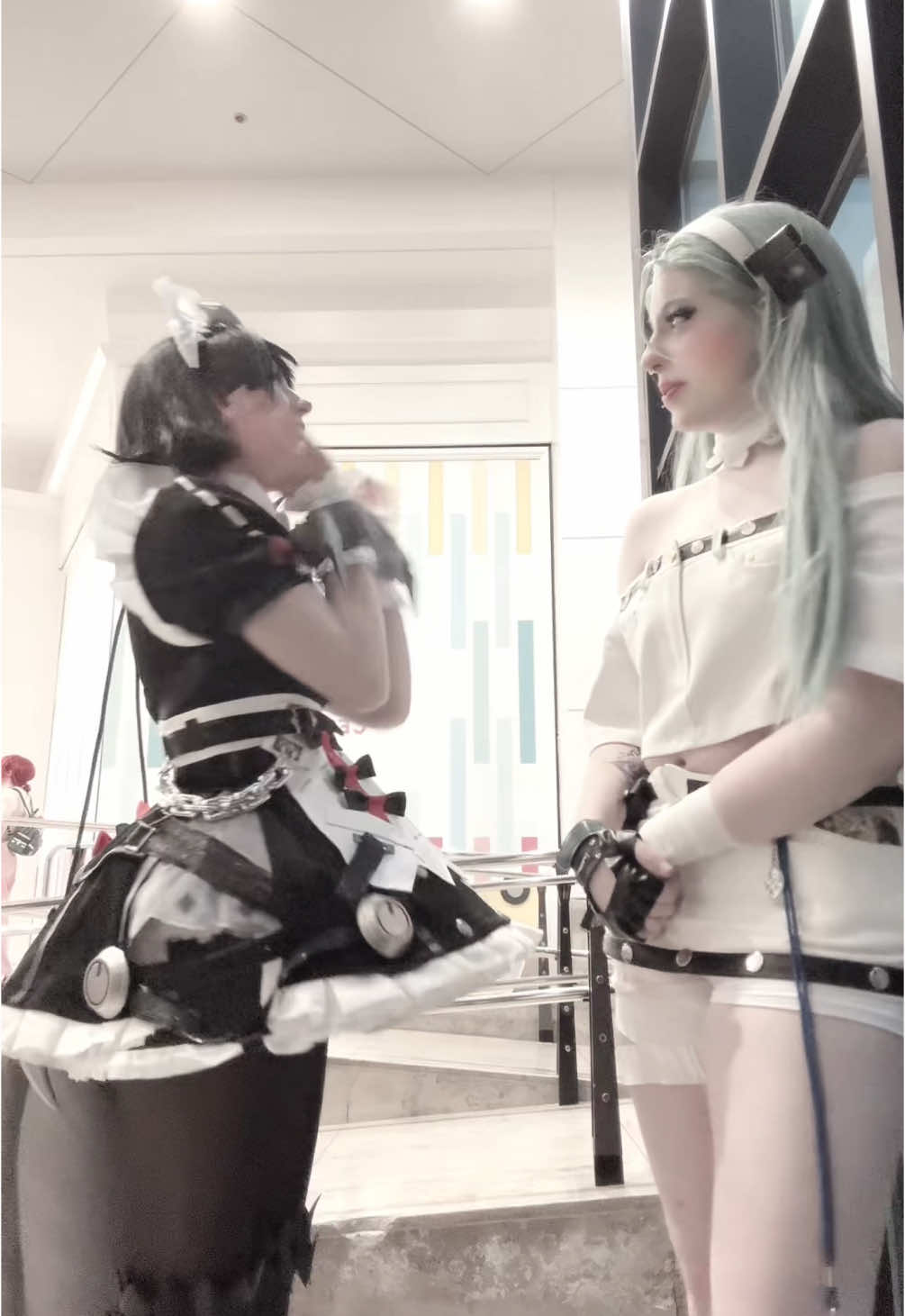 WOAH woah Levi you’re so strong! 😼 Ellen Joe: @Kitagawangel ♡  #fy #fyp #viral #trending #cosplay #cosplayer #guiltygear #guiltygearstrive #aba #zenlesszonezero #zzz #ellenjoe #animeboston #ab2025 