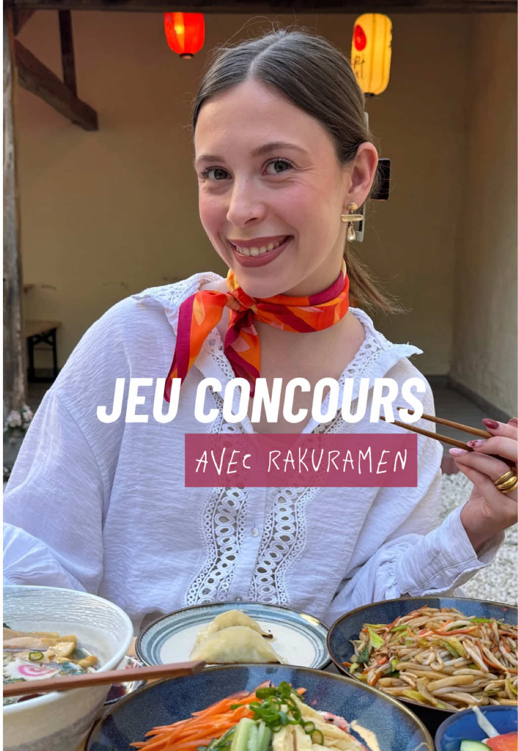 JEU CONCOURS !!!  2 menus à gagner pour 2 gagnants soit 4 menus à gagner au total !  Pour vous remercier d’être de plus en plus nombreux à me suivre, venez découvrir ce resto de plats typiques japonais au coeur de Reims ! Conditions de participation  :  👉Etre abonné à @Raku Ramen Reims  👉Etre abonné à mon compte  👉Liker et enregister cette publication  👉Taguer en commentaire la personne avec qui vous aimeriez y aller 👫 N’hésitez pas participer à ce concours sur l’autre réseaux pour avoir 2 fois plus de chances 🍀 🍜2 menus sont à gagner par gagnant, comprenant :  ➡️ En entrée des gyozas de légumes ou au poulet  ➡️ Accompagnés d’une soupe miso et d’une salade de chou ➡️ Le plat de votre choix !  Vous avez jusqu’au 6 juin pour participer, le gagnant sera contacté en DM 😋 🍀Bonne chance à tous ! #reims #bonnesadresses #restaurantreims #foodreims #ousortirareims #ramen 
