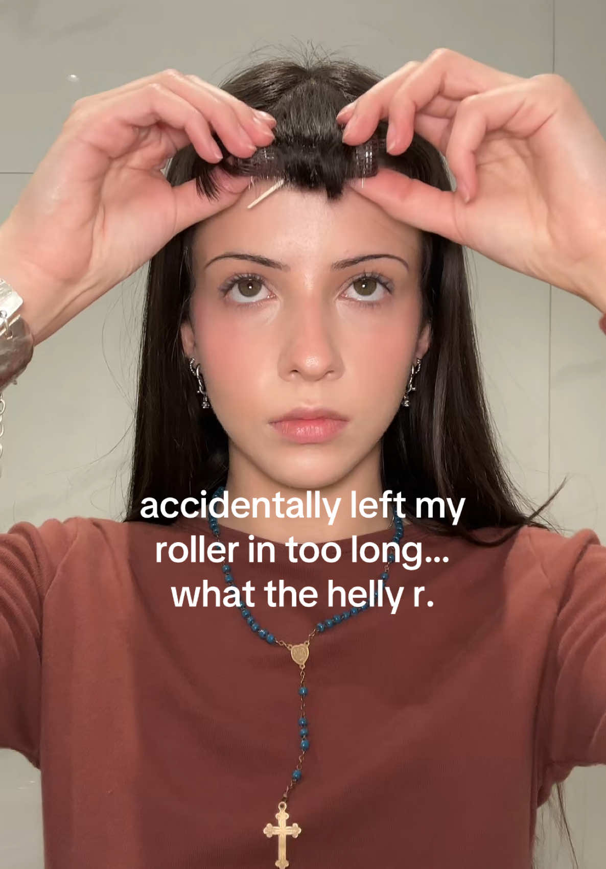 the work is mysterious and important #severance #hellyr #whatthehelly #bangs #hair 