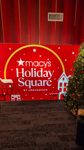 Macy's Holiday Square at New York City. #newyork #newyorknewyork #macys