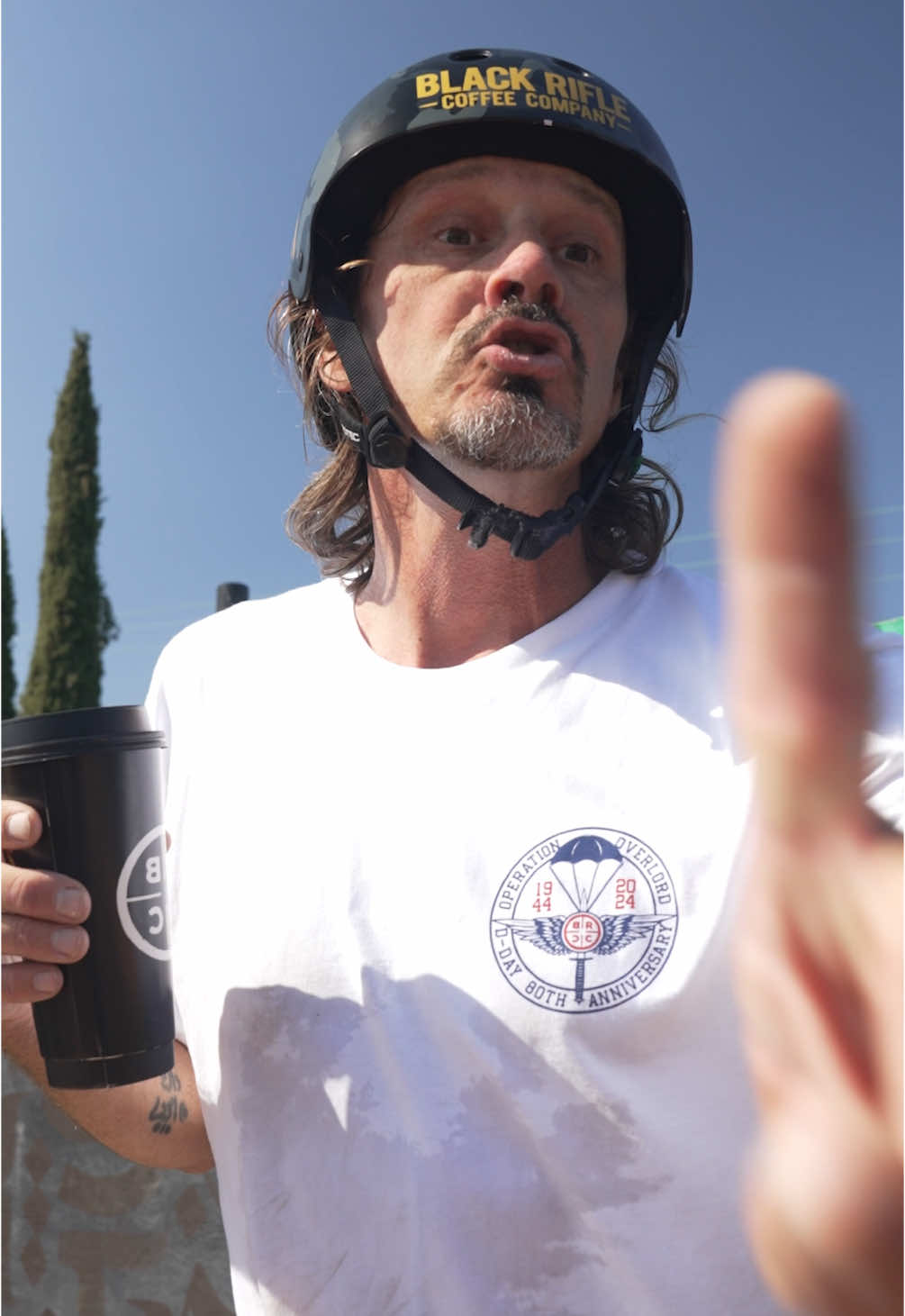 I grew up on a skateboard with a camera in my hand. I’m always super grateful when the two mix. I like to call it “Occupational Skateboarding”.  Anyway, we shot this a few months ago. Bucky legit had so much coffee in his eyes as we were filming this 😂 #skateeveryday #filmmakerlife #noai #comedyreel #skatetok #coffeetiktok 