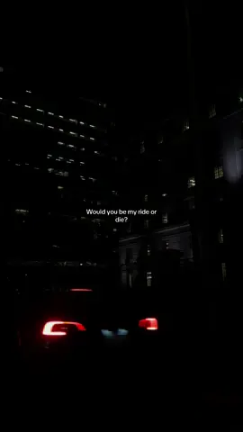 Would you be my ride or die?🌃 #rnb #rnbmusic #rnbvibes #music #latenight #darkaesthetic #city #reels #viral