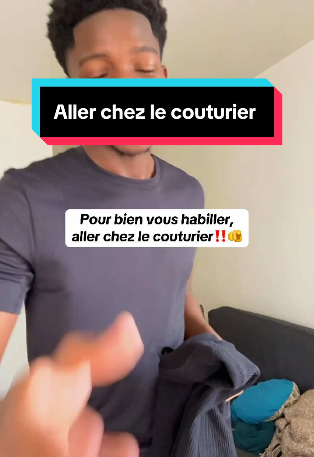 La bonne technique aller chez le couturier #vetement #habits #couture 
