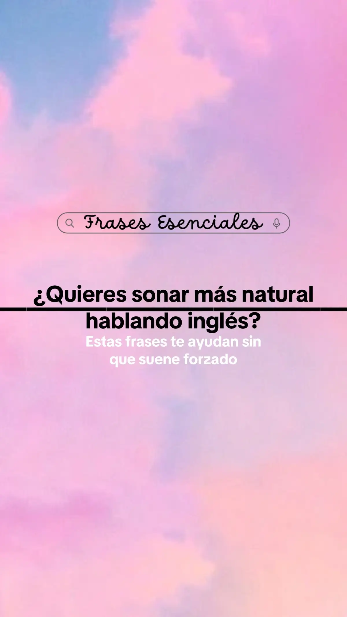 Hay frases que no están mal… pero simplemente no suenan como las dicen los nativos. Estas me ayudaron a sonar más natural, más seguro… y lo mejor: sin que nadie me mire raro. Guarda este carrusel si estás aprendiendo inglés y quieres sonar más como tú mismo… pero en otro idioma.