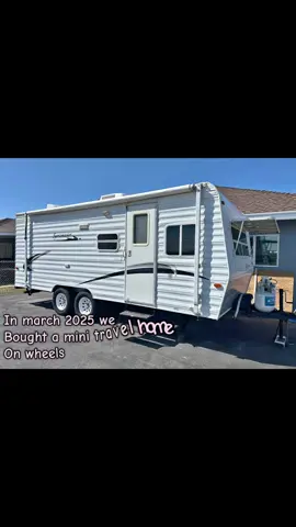 In march of this year we purchased a #tinyhouseonwheels we are nearly done and I can’t wait to share the ending result with you!! Follow to see the finished project 🫶🏻🫶🏻🫣 #houseonwheels #trailer #travel #traveltrailer #tiny #tinyhouse #refurbished #remodel #painting #flooring #GlowUp #followforfinishedproduct 