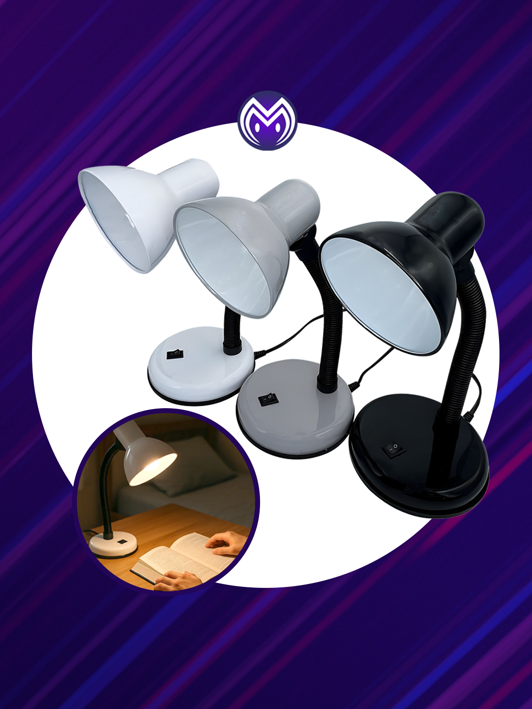 💡✨ Luminária de Mesa Flexível – Ilumine Seu Espaço com Estilo e Praticidade! 📖🖥 A solução perfeita para quem precisa de mais luminosidade e conforto visual no dia a dia! Seja para leitura, estudos ou trabalho, essa luminária de mesa oferece um design moderno, compacto e totalmente ajustável para garantir a melhor iluminação no seu ambiente. 🔹 Destaques do Produto: ✔ Corpo flexível – Direcione a luz para onde quiser! 🔄 ✔ Ideal para leitura e digitação – Mais conforto para os olhos! 📚🖥 ✔ Compatível com lâmpadas E-27 até 40W 💡 ✔ Interruptor liga/desliga prático e funcional 🎛 ✔ Base firme e resistente – Estabilidade garantida! 🏆 ✔ Bivolt automático – Pode ser usada em qualquer tomada! 🔌 📏 Especificações Técnicas: 📌 Material: Metal, polipropileno e componentes eletrônicos 🏗 📌 Altura: 30cm 📐 📌 Base: 14,5cm de diâmetro ⚪ 📌 Topo: 14cm (comp.) x 11,5cm (diâmetro) ⭕ 📌 Fonte: Tomada de 2 pinos ⚡ 📌 Cores sortidas: Preto, Branco e Cinza 🎨 📌 BIVOLT – Funciona em 110V e 220V 🔄 📌 Conteúdo: 01 Luminária de Mesa de 30cm 🛍 💡 Leve mais estilo e funcionalidade para seu espaço! 🏡✨ Peça já a sua! 🛒 #luminaria #luminarias #luminariademesa  #iluminacao #iluminacaodecorativa #decoracao #decoracaodecasa #abajur #lampada #estudo #leitura #ler #escrever #escritorio #homeoffice #produtosdecasa #oferta #loja #lojaonline #lojavirtual #promocao #promocaotiktok 
