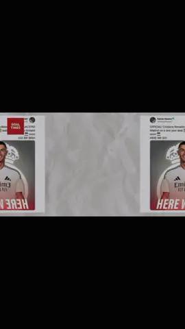 berita terbaru Ronaldo akan kembali ke real Madrid 😊😘