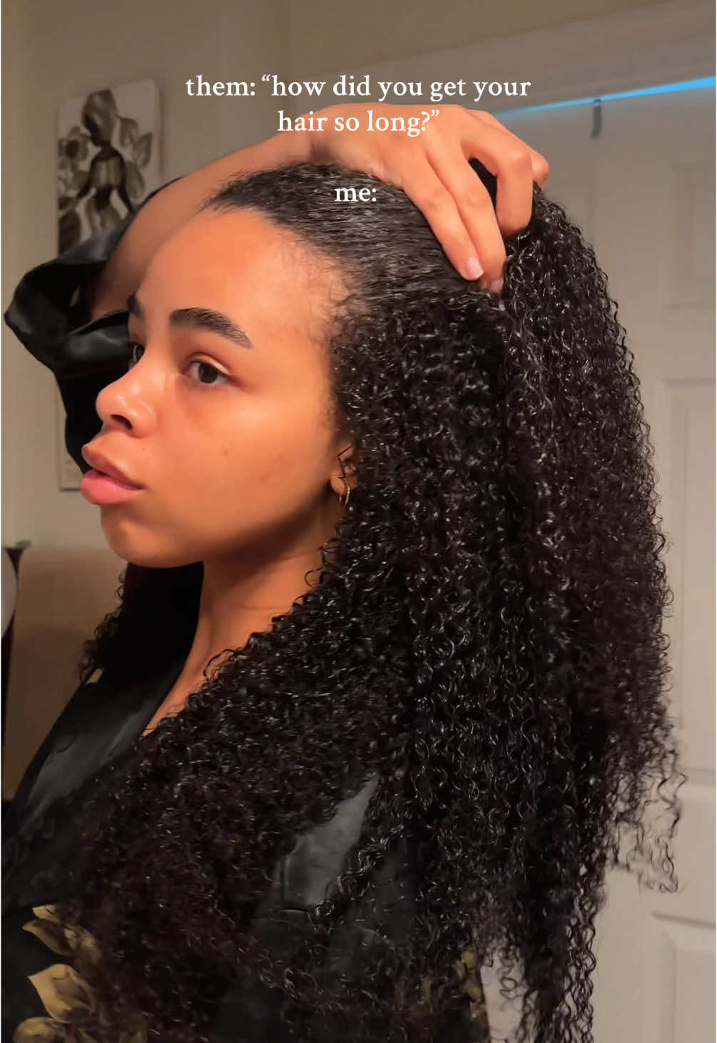 @OQHAIR @oqhairshop #fyp #grwm #naturalhair #hairtok #oqgluelesswig #loveoq