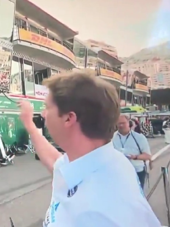 ¿Pelea entre Wolff y Vowles? #F1 #GPMONACO