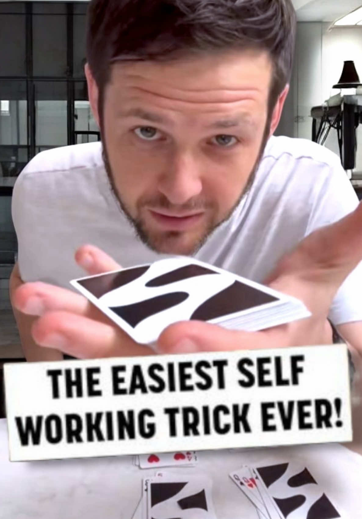 How Does This Work? 🤯 Impossible Self Working Trick Works Every Time #cardtrick #tutorial #learnfromme #magic 