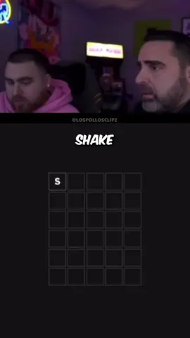 Los and His Dad Get Cooked by Wordle 😭 #lospollostv #kickstreaming #lospollostvdad 