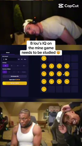 B lou’s IQ on the mine game needs to be studied 🤓 #zias #blou #kickstreaming 
