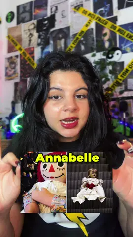 هروب الدمية المسكونة Annabelle #annabelle #scary #haunteddoll #voodoo 