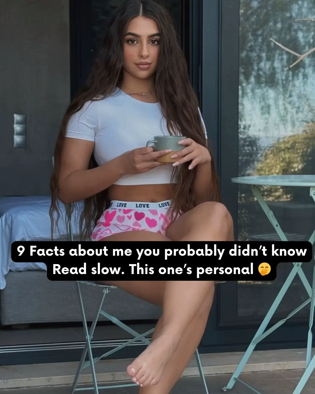 9 cute lil facts about me because why not? felt like oversharing today and u deserve it hehe 🧸✨