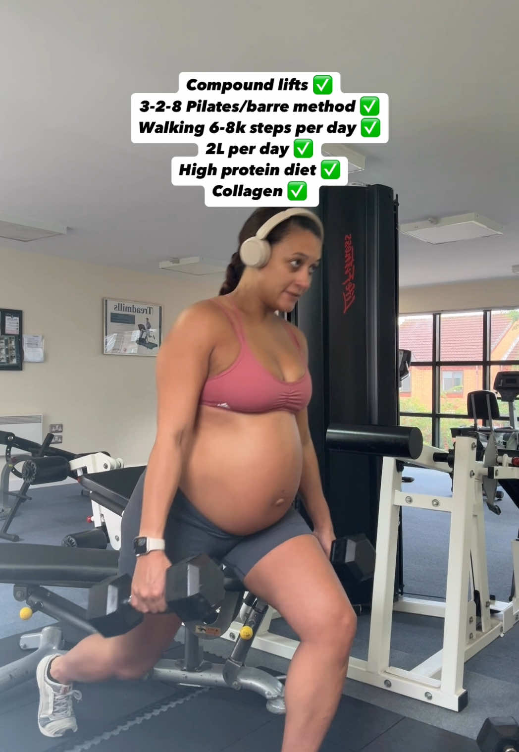 Cellulite during pregnancy is temporary. But staying active will help with circulation, blood flow & stimulate your metabolism to help burn fat cells. Join the community for our prenatal program filmed in real time 💗.  #pregnant #pregnantlife #pregnanttiktok #cellulite #fatburner 