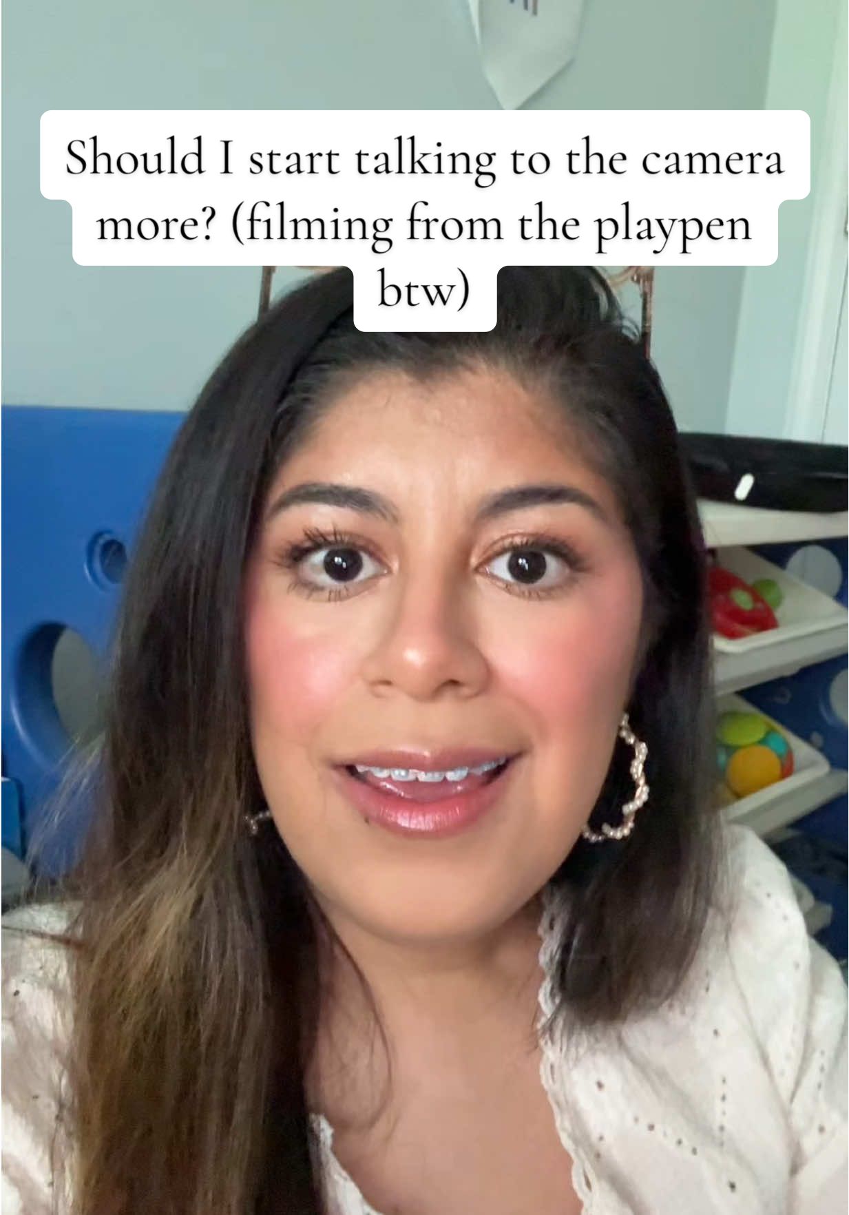 Thinking of doing more videos where I talk directly to you—but here’s the reality: my almost 10-month-old has a voice and LOVES to use it! So I usually sneak into my closet during nap time to record voiceovers. If you’re seeing new styles of content, I’m just testing the waters to find what I love and what clicks with you. And yes, I’m currently in my baby’s playpen while filming this! #teamwork, #collaboration, #contentcreator, #growth, #under10k #creatorsearchinsights #MomLifeUnfiltered #EverydayBeauty #RealLifeContent #MomCreator #BeautyInMotherhood #LifestyleTikTok #FilmingWithABaby #RelatableMomContent #ContentWithKids #VoiceoverLife #PlaypenChronicles #BeautyRoutineRealness #TryingNewThings #MommyAndMeMoments #MomsWhoCreate #AuthenticContent #BeautyCreatorLife #DayInTheLife #MomLifeBalance #TikTokMoms