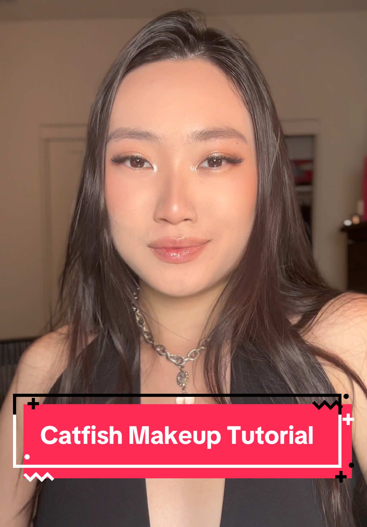 My catfish abg makeup tutorial: Products used: Oxygenetix foundation and concealer @elfcosmetics brow pencil  @makeupbymario te moonlight  @cliocosmetics_global pencil liner @Huda Beauty icy nude palette @Patrick Ta Beauty eyeshadow duo Elf contour stick @Saie setting powder @YSL Beauty ass blush @Clarins USA lip stain Elf highlighter stick @CLEARSTEM Skincare lip treatment @클리오 찐 lip pencil  @ArdellBeauty lashes #makeup #makeuptutorial #catfishmakeup #abgmakeup #asianmakeuptutorial #fullglammakeup #makeuptransformation #makeuptutorials #getreadywithme #catfish 