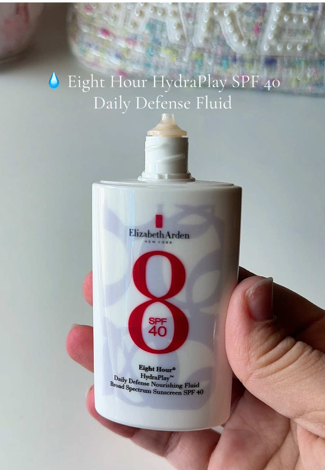 ☀️ Summer skin, but elevated… Part 1 of my favorite @Elizabeth Arden Official picks for the season ✨ Starting with the Eight Hour HydraPlay Daily Defense Fluid SPF 40 ultra-light, deeply hydrating, and perfectly protective. It melts into the skin with a fresh, glowy finish that feels like skincare and sun care in one. #elizabetharden #skincare #Summer #spf #glowyskin #summerglow #sunscreen  @Elizabeth Arden Inc. 