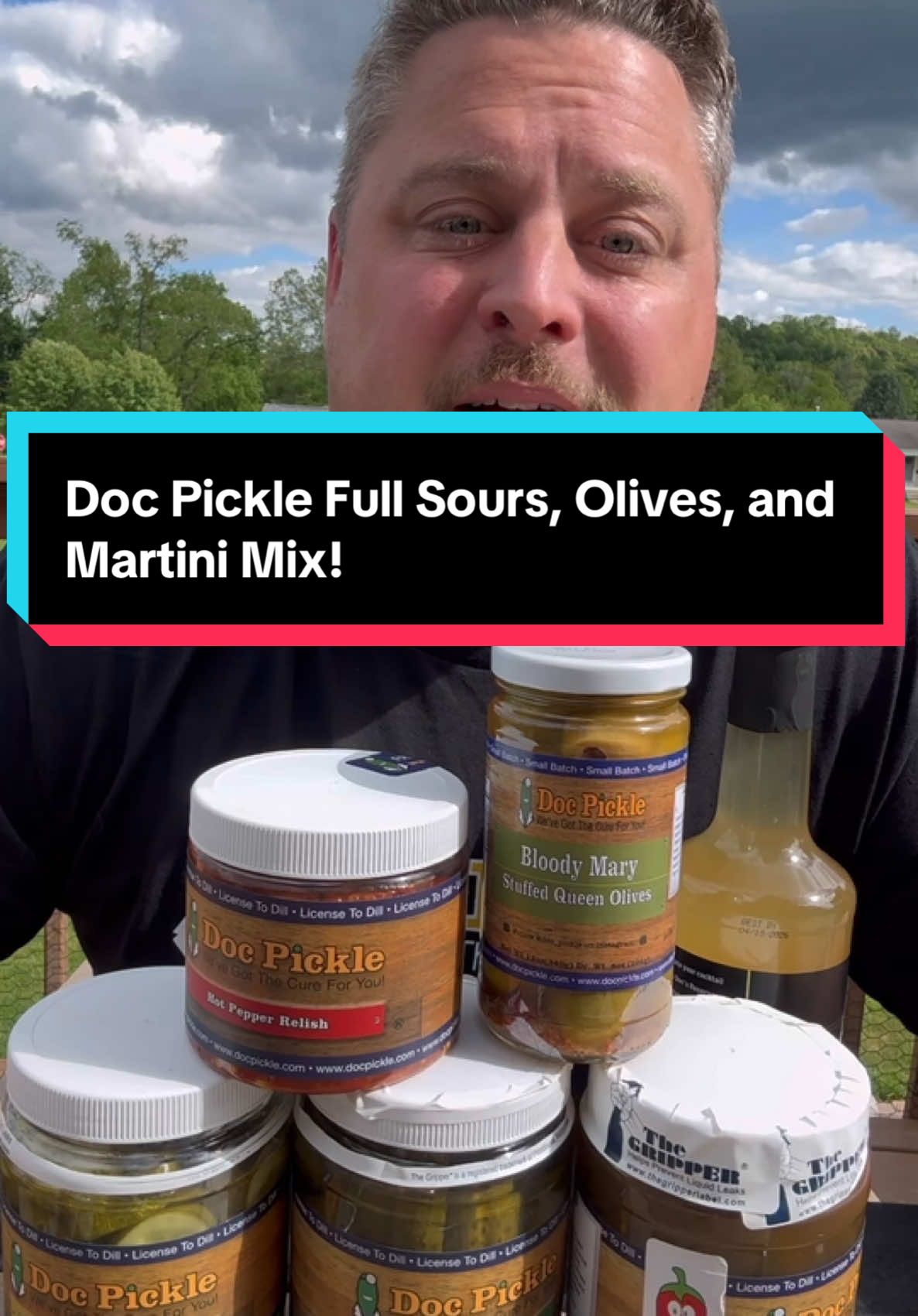@DOC PICKLE Full Sours, Olives, and Martini Mix!  Use promo code “Ryan” for a discount on your order.  #picklereview #brinetime #dirtymartini
