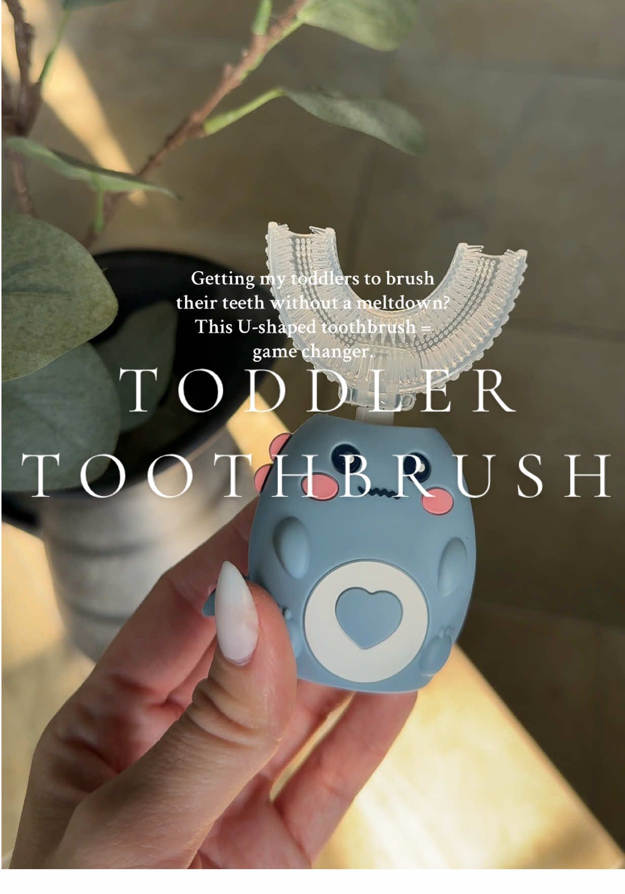 My twin toddlers think it’s a toy and that the dinosaur tickles them😂 #ToddlerMustHaves #MomHack #ToddlerToothbrush #UShapedBrush #ElectricToothbrush #ParentingWin #ToddlerRoutine #TikTokFinds