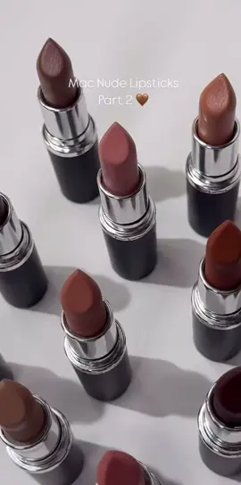 ✨M.A.C | M•A•CXIMAL Silky Matte Lipstick In the shades: • Acting Natural - Warm toned light nude beige • ⁠Folio - Greyish Nude • ⁠Yash - Ultra Light Neutral • ⁠Cool Teddy - Cool deep tone beige • ⁠Ironic Photo - Golden Brown • ⁠Rare - Deep rich chocolate brown 🏷️:SRD 1540 Each Send us a DM for more info📥 #deluxxe #suriname🇸🇷 #fypp #surinametiktokers🇸🇷🇸🇷🇸🇷🇸🇷 #maclipstick #brown #pink #onlineshopping #makeup #viral_video 