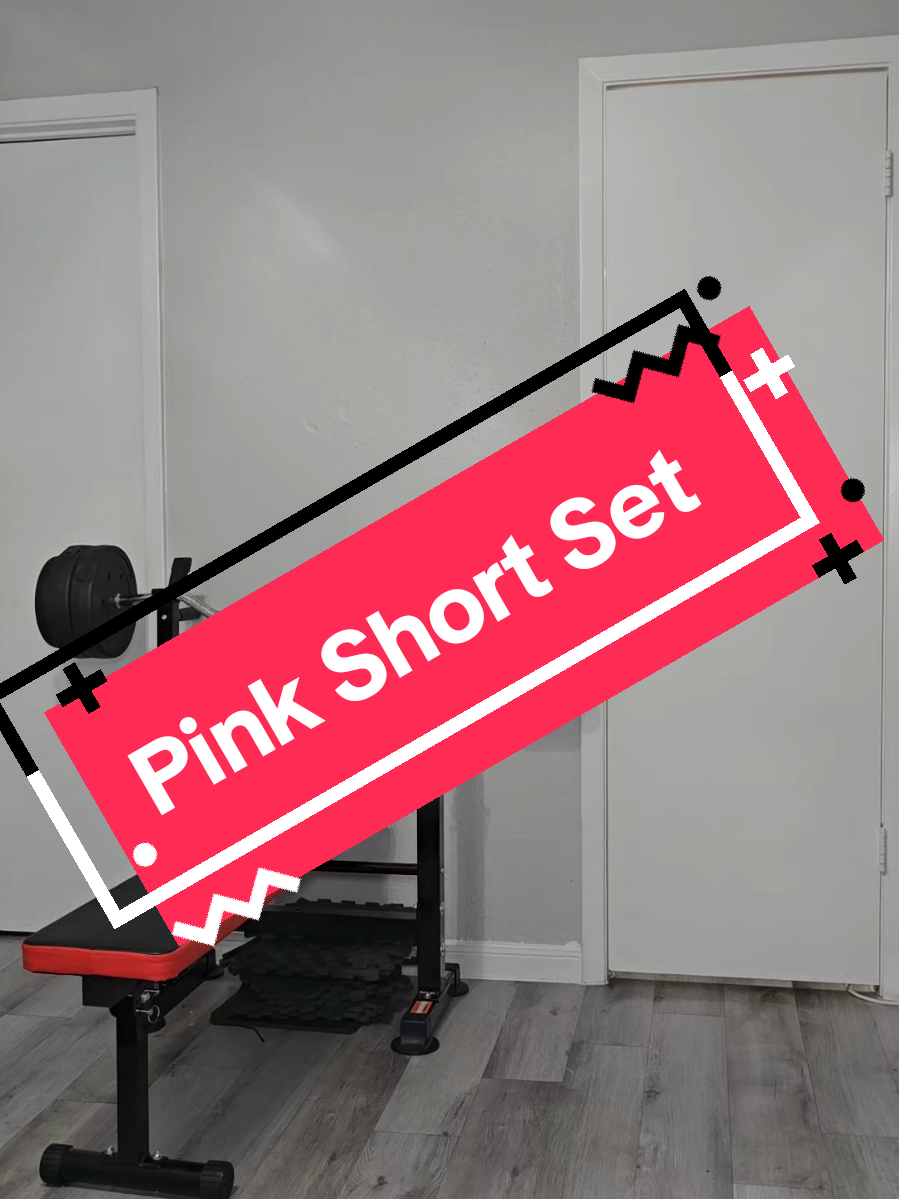 Pink and Black Short Set!!!!! #mensfashion #menclothing #tiktokshop #menshortset #mensshorts #pink #black #men #shortsleeve 