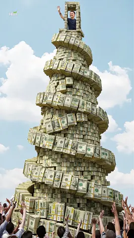 (Money Luck)The money tower you'll climb someday #Money #Rich #Wish #Luck #돈벼락 #부자 (돈쭐) 언젠가 오르게 될 당신의 돈탑입니다
