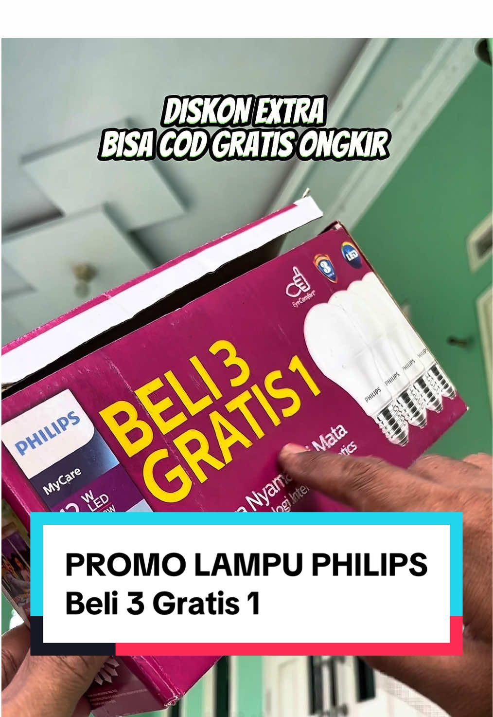 PROMO LAMPU PHILIPS 12 Watt BELI 3 GRATIS 1 Diskonnya gede banget membuat harganya jadi jauh lebih murah…. #promo #lampu #philips #beli3gratis1 #paket4pcs #lampuled #lampu12watt #lampuledmurah #lampuhematenergi 