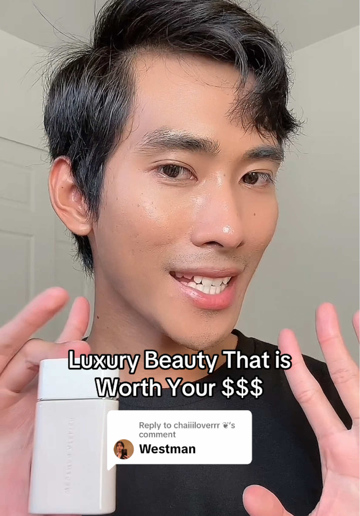 Replying to @chaiiiloverrr ❦ luxury beauty that is worth your money : @Westman-Atelier ‘s complexion drops dewy skin tint ❤️  Let me know other luxury beauty products I should try next ! 🥰 #makeupreview #luxurymakeup #westmanatelier 
