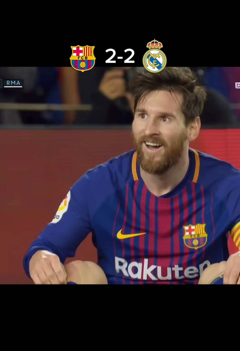 Classico 2018 est le dernier avec Messi et CR7 en même temps ça commence à remonter 💔🥹 #football #footballhighlights #barca #classico 