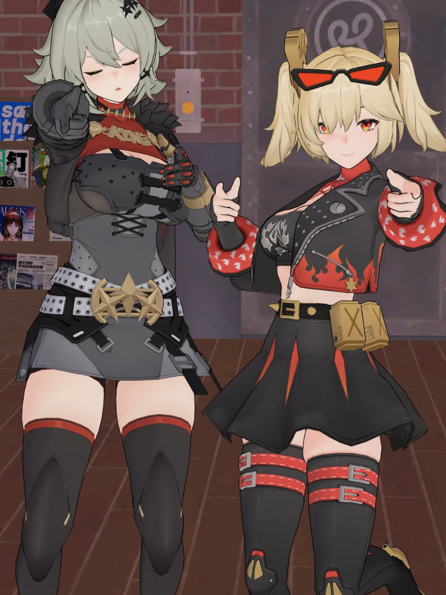 Burnice Pookie #zzzero #zzzcreators #Burnice  animation:mikuqueen 