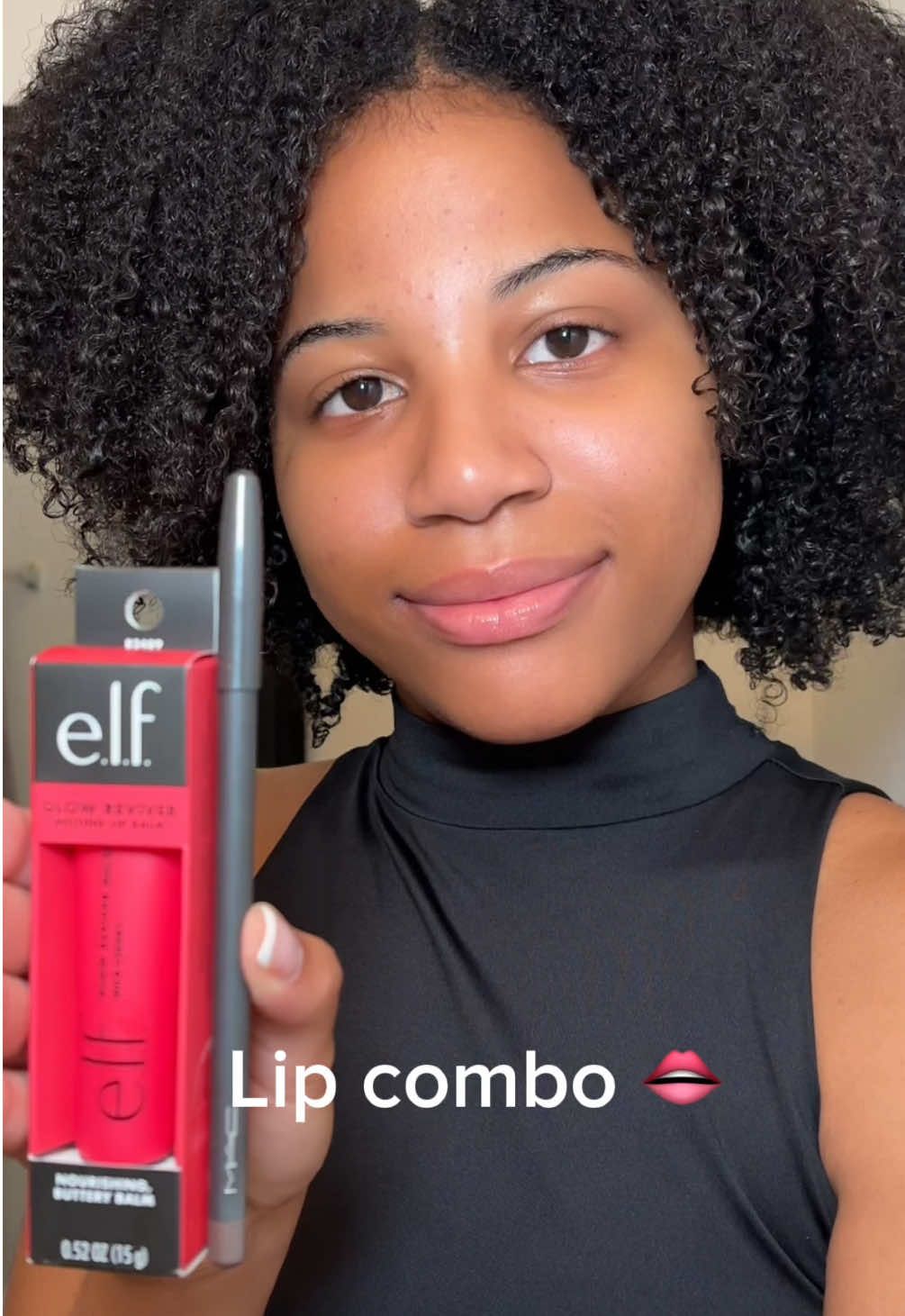 Pink lip combo 👄💄 @elfcosmetics @maccosmetics #elfcosmetics #maccosmetics #blackgirllipcombo #brownlipcombo #blackgirl #pinklipcombo #lipcombo 