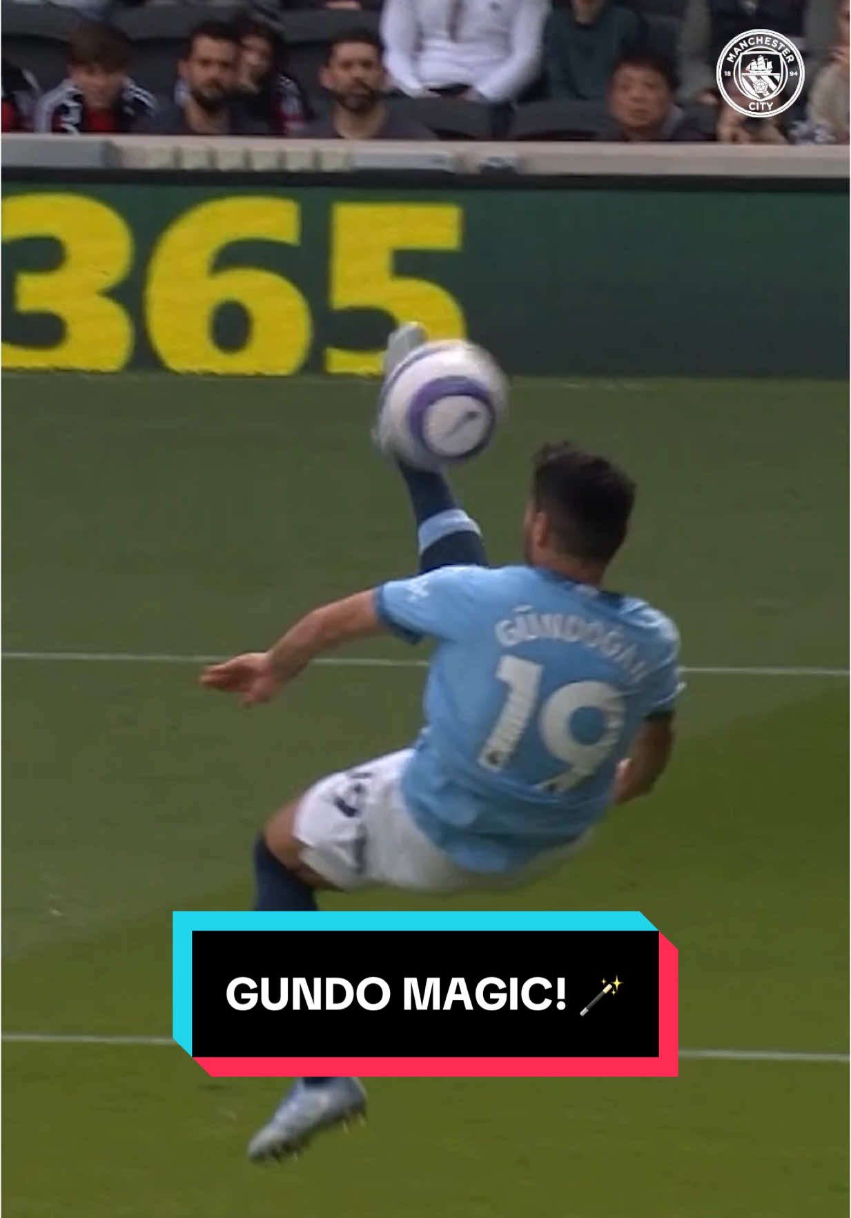 He loves a goal on the final day of the season! 🤩 A special finish from Ilkay Gundogan 💫 #ManCity #IlkayGundogan #PremierLeague #football