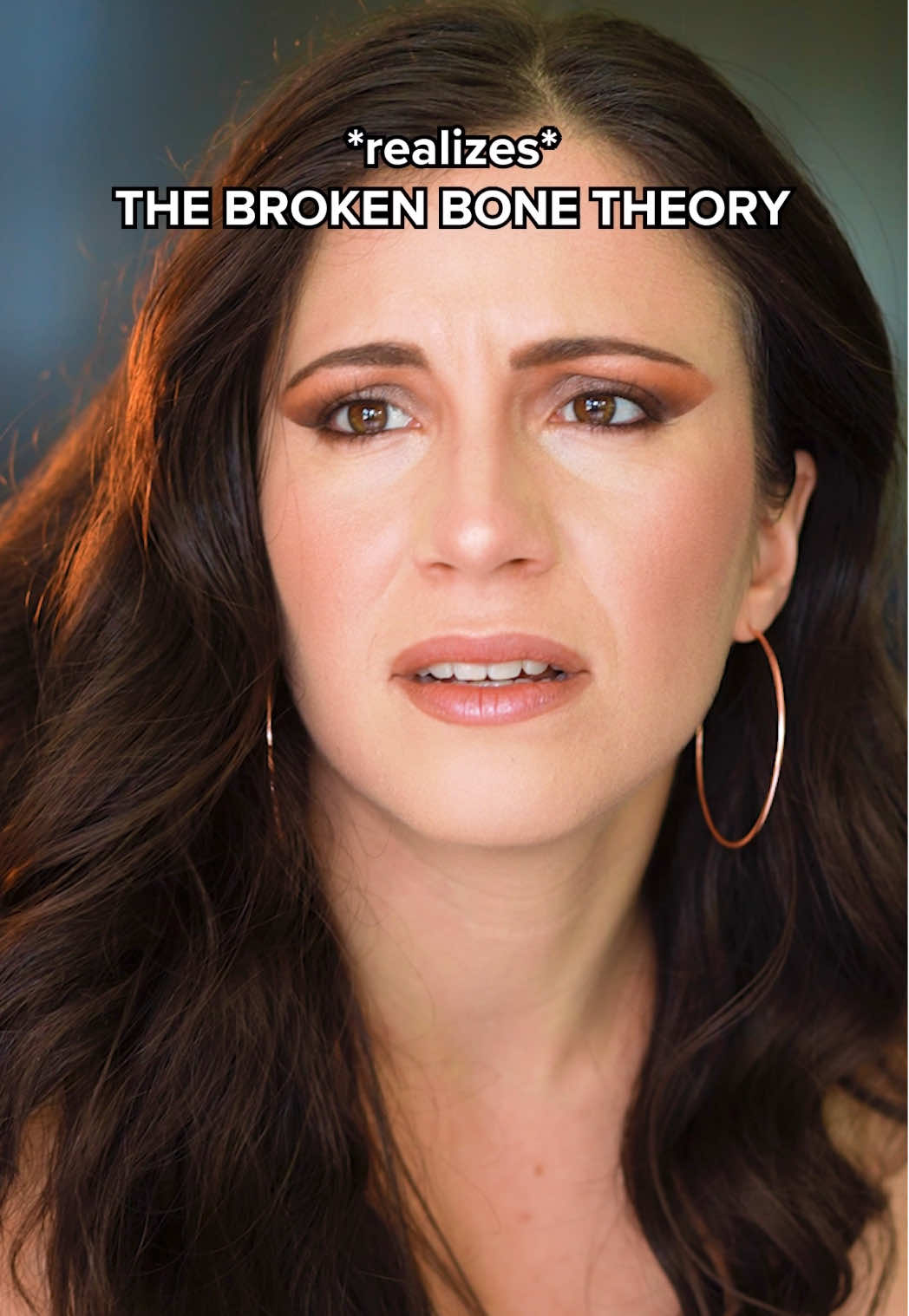 Broken Bone Theory… 👀  @Eliana Ghen 