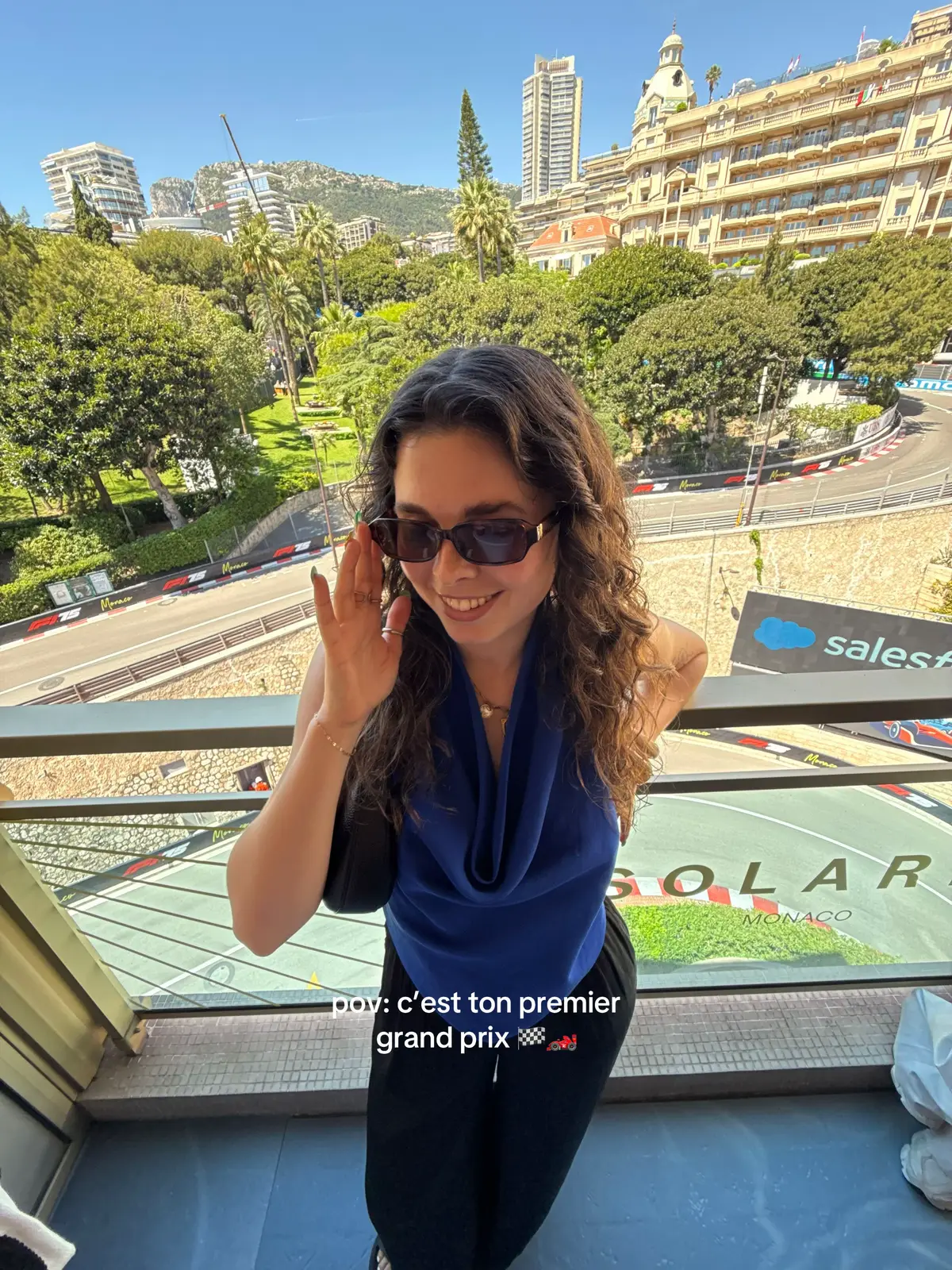 Mon premier grand prix et wow, quelle chance de le vivre à Monaco 💛 #f1 #monaco #grandprix #formula1  