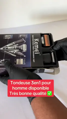 Tondeuse 3-en-1 Kemei – Tondeuse de précision, rasoir électrique, tondeuse nez & oreilles vendu avec tablier de rasage  Disponible dès maintenant    ☎️: 0748809334 #BarbeParfaite #Tondeuse #RoutineHomme #Rasoir#EntretienBarbe #videoviral#abidjan#visibilite#venteenligne#tiktokcotedivoire🇨🇮 #pourtoi 