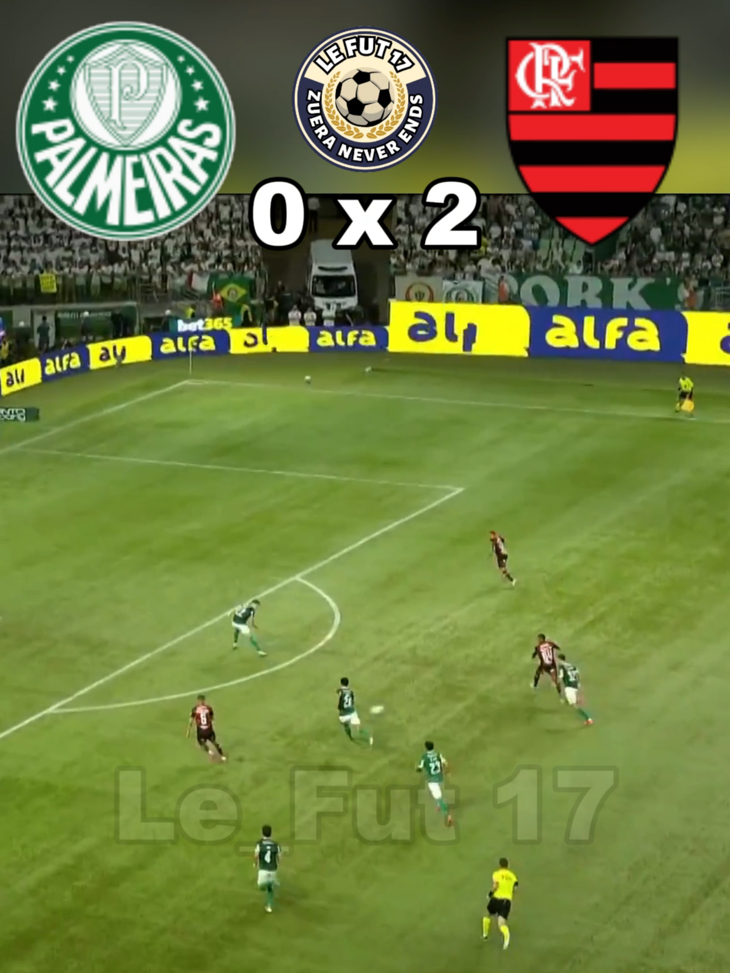 palmeiras x flamengo #futebol #palmeiras #verdao #palmeirasnaotemmundial #verdaominhapaixao #brasileirao #flamengo #mengao #fut #futbol⚽️ #futeboldazueira #videoviral