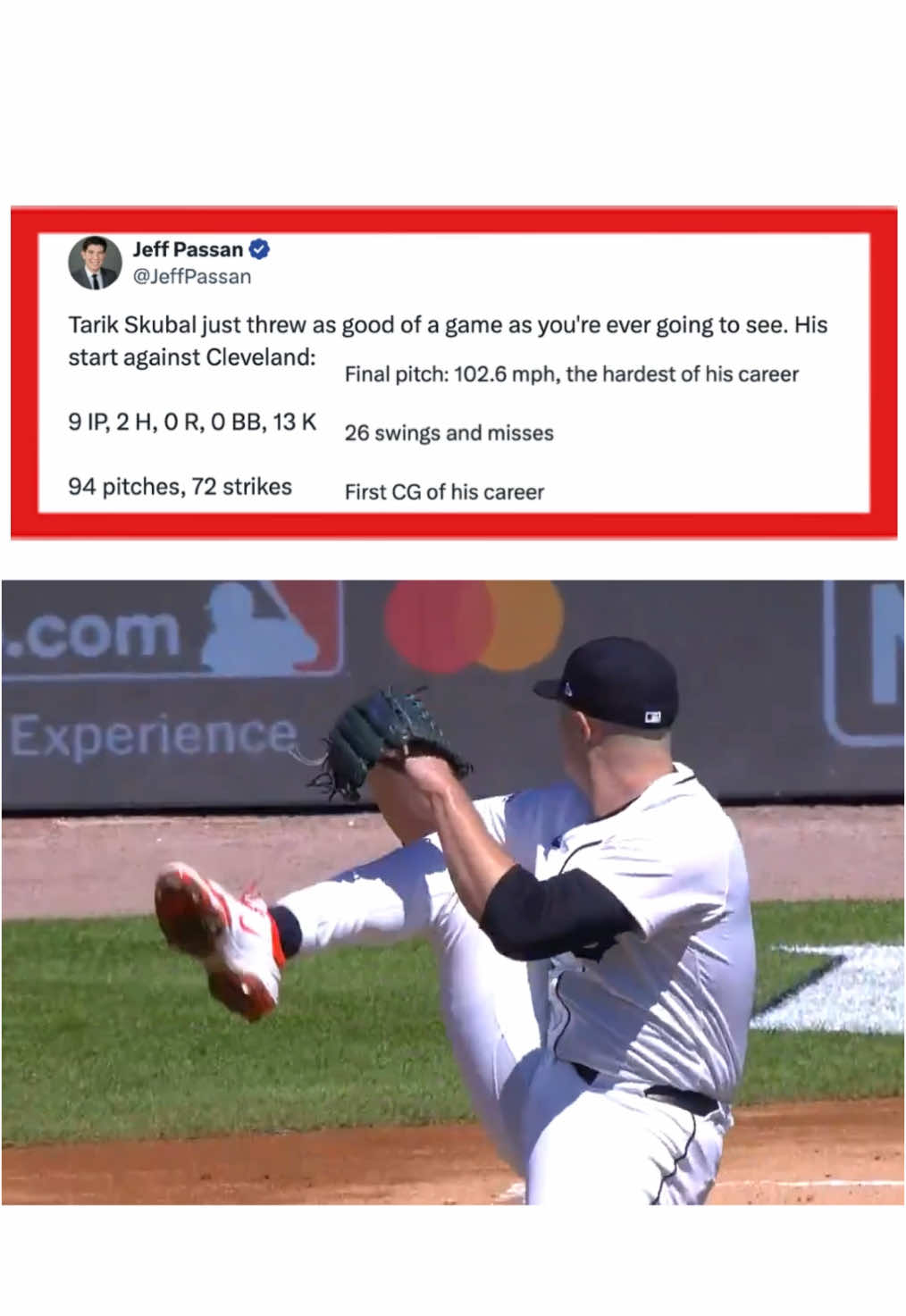 Tarik Skubal had a DAY 🔥 @ESPNatbat #MLB #pitcher 