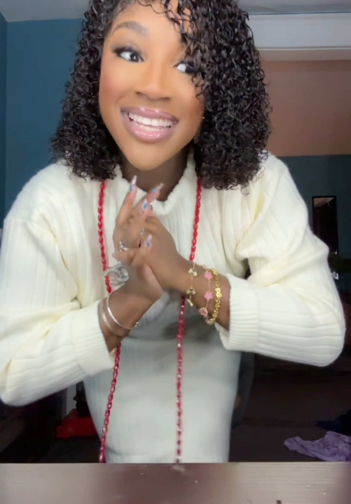 Time for church ! #curls #curls #cogic #christiantiktok #christiangirl #fyp #foryoupage #christian #WOG 